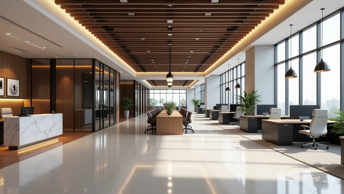 Corporate Interior by Miggla