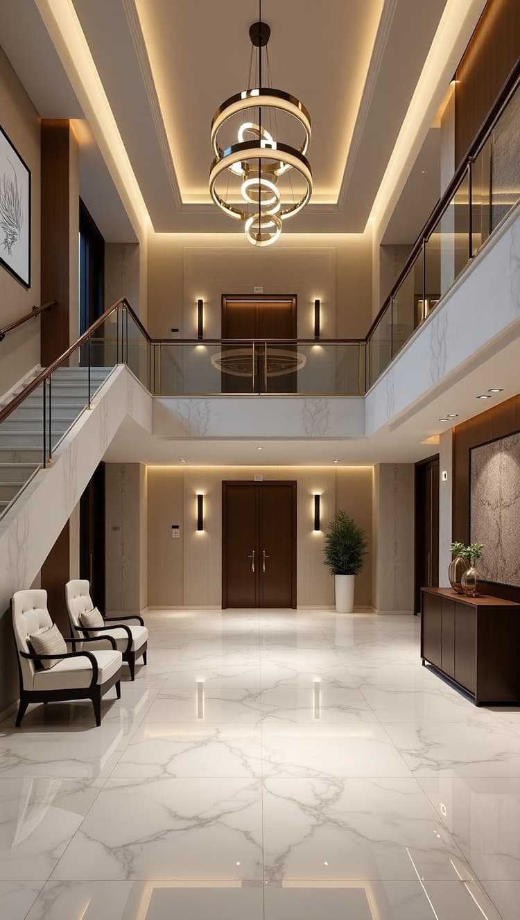 L-shaped modular kitchen in matte finish