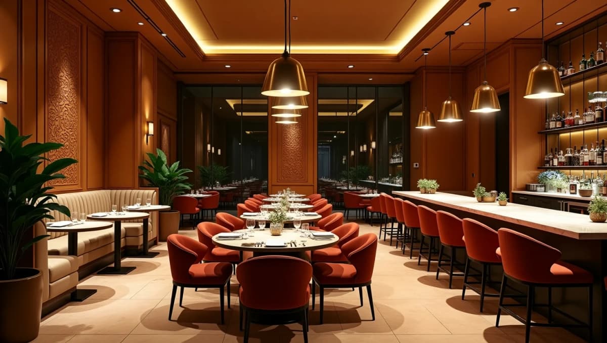 Small Restaurant Interior