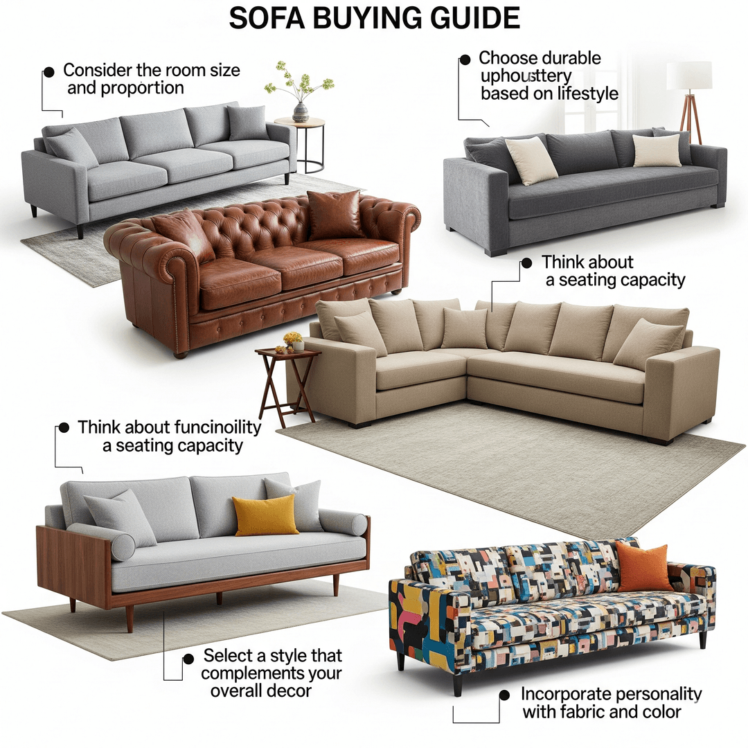 5 Essential Tips for Choosing the Right Sofa for Your Home in Delhi